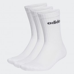 Skarpety Adidas Linear Crew Cushioned Socks 3 Pairs białe -