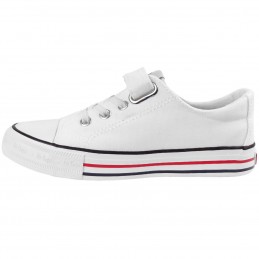 Buty młodzieżowe Kappa Lee Cooper białe - LCW-22-44-0804K
