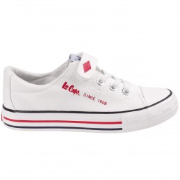 Buty młodzieżowe Kappa Lee Cooper białe - LCW-22-44-0804K