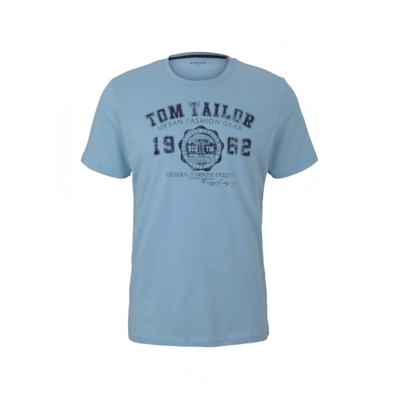Koszulka męska Tom Tailor niebieska - 1027028 11062