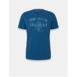 Koszulka męska Tom Tailor niebieska - 1027028 29978