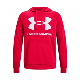 Bluza męska Under Armour Rival Fleece Big Logo HD czerwona -
