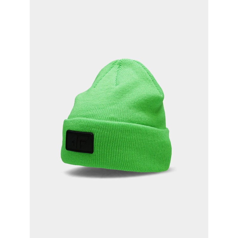 Zimowa czapka chłopięca 4F zielona - 4FJAW23ACAPM272 41N