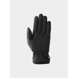 Rękawiczki dzianinowe Touch Screen 4F czarne - H4Z22-REU006 20S