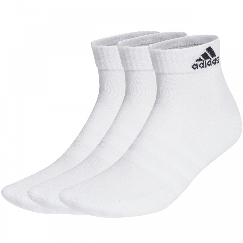 Skarpety adidas Cushioned Sportswear Ankle Socks 3P białe -