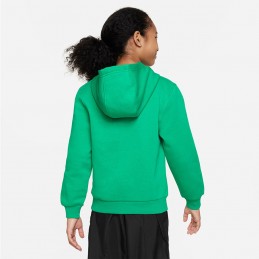 Bluza młodzieżowa Nike Sportswear Club Fleece zielona - FD2988