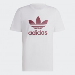 Koszulka męska Adidas Classics Trefoil biała - IA4812