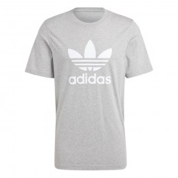 Koszulka męska Adidas Classics Trefoil szara - IA4817