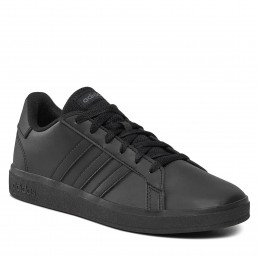 Buty młodzieżowe Adidas Grand Court 2.0 K czarne - FZ6159