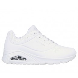 Buty damskie Skechers Uno-Stand on Air białe - 73690-W