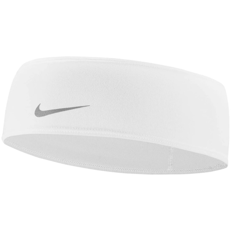 Opaska na głowę Nike Dri-Fit Swoosh Headband biała - N1003447