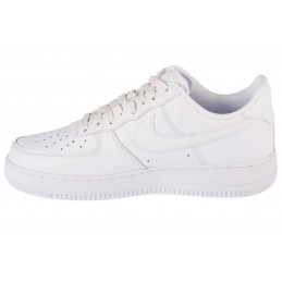 Buty młodzieżowe Nike Air Force 1 07 Fresh białe - DM0211 100