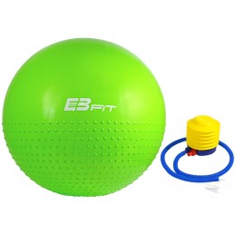 Piłka gimnastyczna z masażerem Half Fit 65 cm EB FIT - 1029528