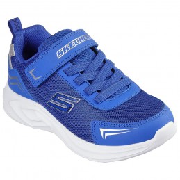 Buty młodzieżowe Skechers Mazematics niebieskie - 403609L-BLSL