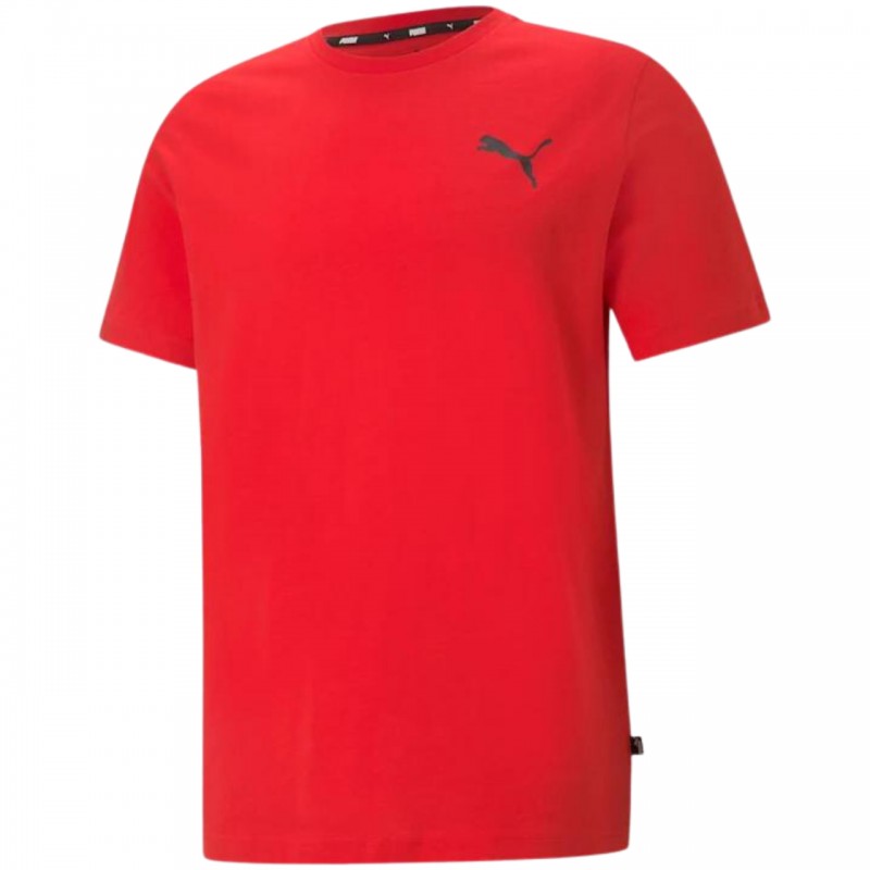 Koszulka męska Puma ESS Small Logo Tee czerwona - 586668 47