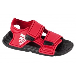 Sandały dziecięce Adidas Altaswim czerwone - FZ6503