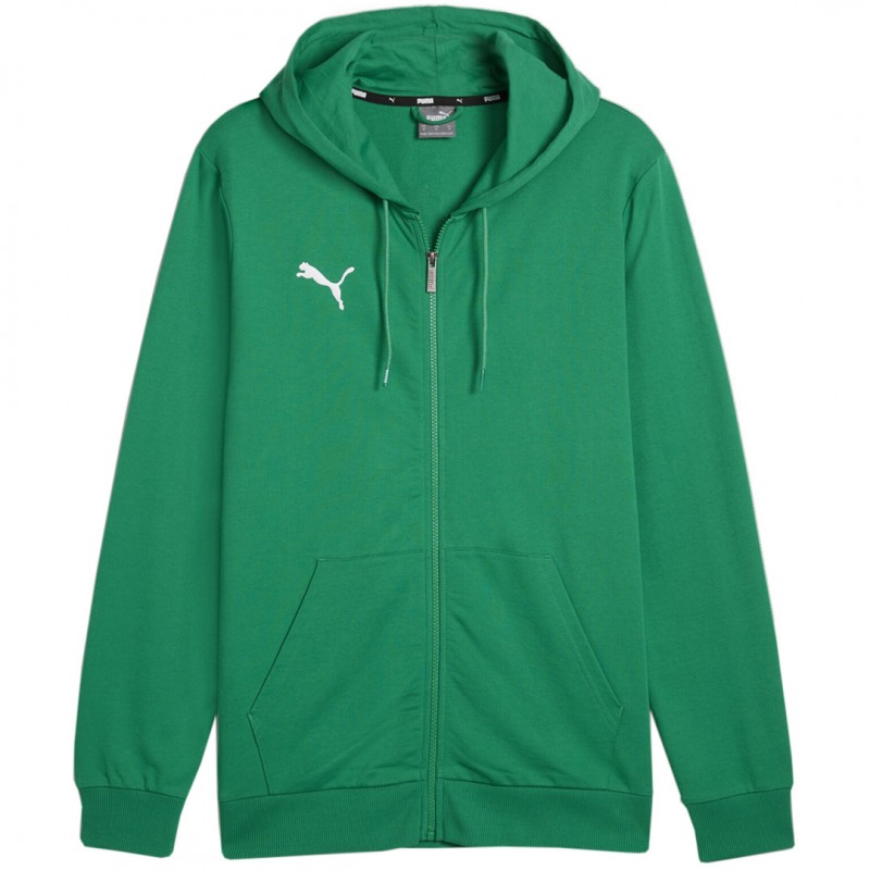 Bluza męska Puma Team Goal Casuals Hooded zielona - 658595 05