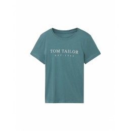 Koszulka damska Tom Tailor zielona - 1041288 10697