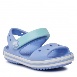 Sandały dziecięce Crocs Crocband Sandal Kids Moon niebieskie -