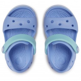 Sandały dziecięce Crocs Crocband Sandal Kids Moon niebieskie -