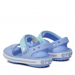 Sandały dziecięce Crocs Crocband Sandal Kids Moon niebieskie -