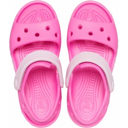 Sandały Crocs Bayaband Sandal Kids Electric różowe - 205400-6QQ