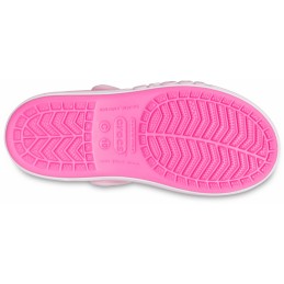 Sandały Crocs Bayaband Sandal Kids Electric różowe - 205400-6QQ