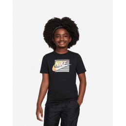 Koszulka młodzieżowa Nike Sportswear czarna - FN9552 010