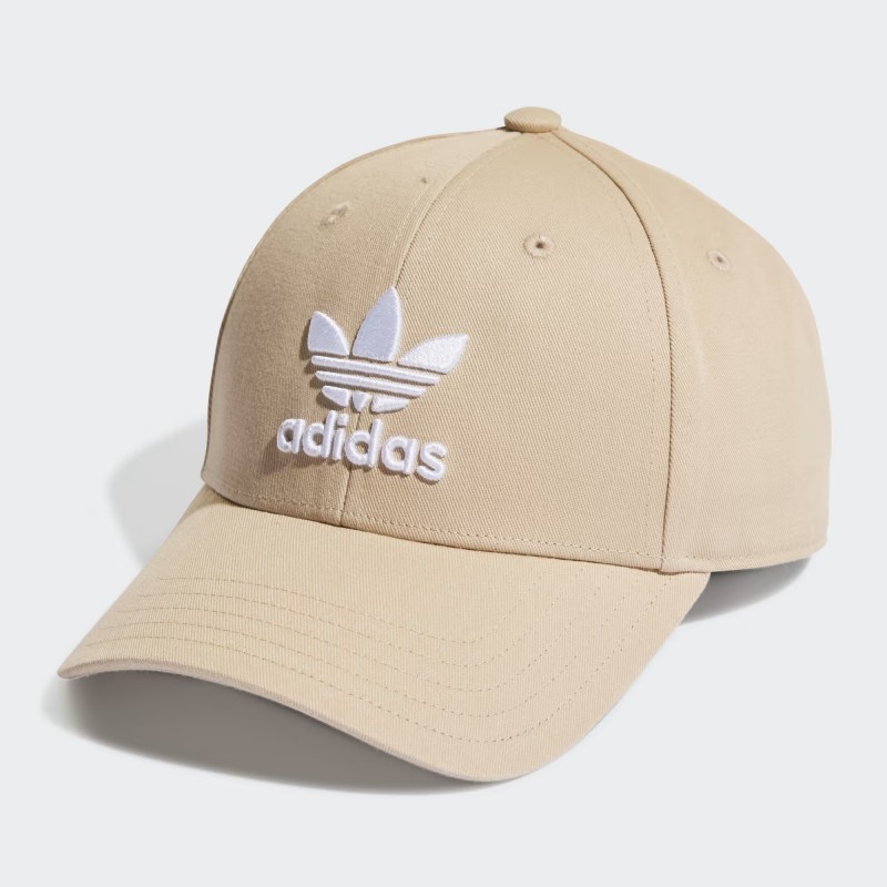 Czapka z daszkiem Adidas Trefoil Baseball Cap beżowa - HL9326