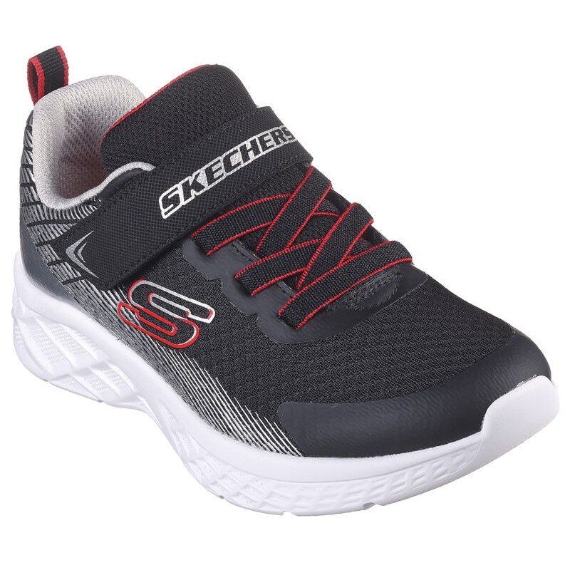 Buty młodzieżowe Skechers Microspec II - Zovrix czarne -