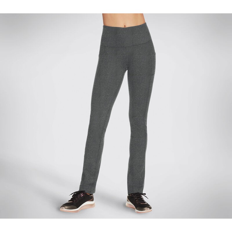 Spodnie damskie dresowe Skechers Go Walk Joy Pant szare -