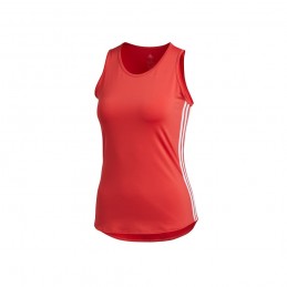 Koszulka damska Adidas Wmns 3STRIPES Tank Top czerwona - FL2050