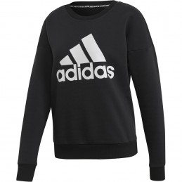 Bluza damska adidas W MH Bos Crew czarna - EB3815