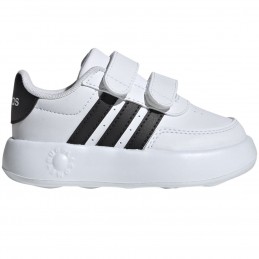 Buty dziecięce Adidas Breaknet 2.0 CF I białe - ID5276