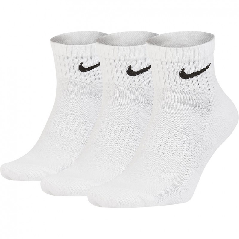 Skarpety Nike Value Cotton Quarter 3 pary białe - SX4926 101