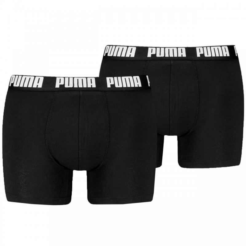 Bokserki męskie Puma Everyday Basic 2p czarne - 938320 01