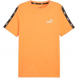 Koszulka męska Puma Esentail pomarańczowa - 847382 58