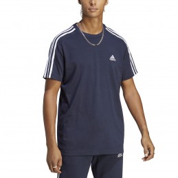 Koszulka męska Adidas Essentials Single Jersey 3-Stripes Tee