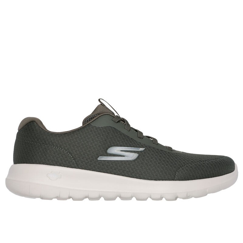 Buty męskie Skechers Go Walk Max - Midshore oliwkowe - 216281