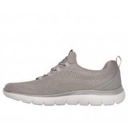 Buty męskie Skechers Summits - Tallo szarobrązowe - 232832 TPE