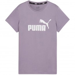 Koszulka damska Puma ESS Logo Tee jasny fiolet - 586775 34