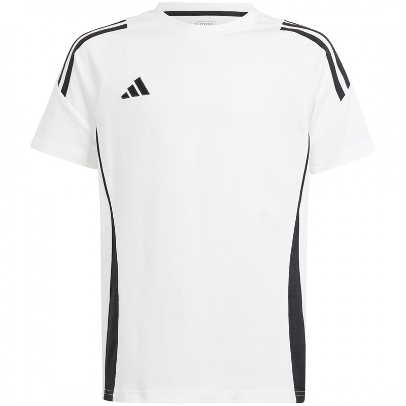 Koszulka młodzieżowa Adidas Tiro 24 Sweat biała - IR9358