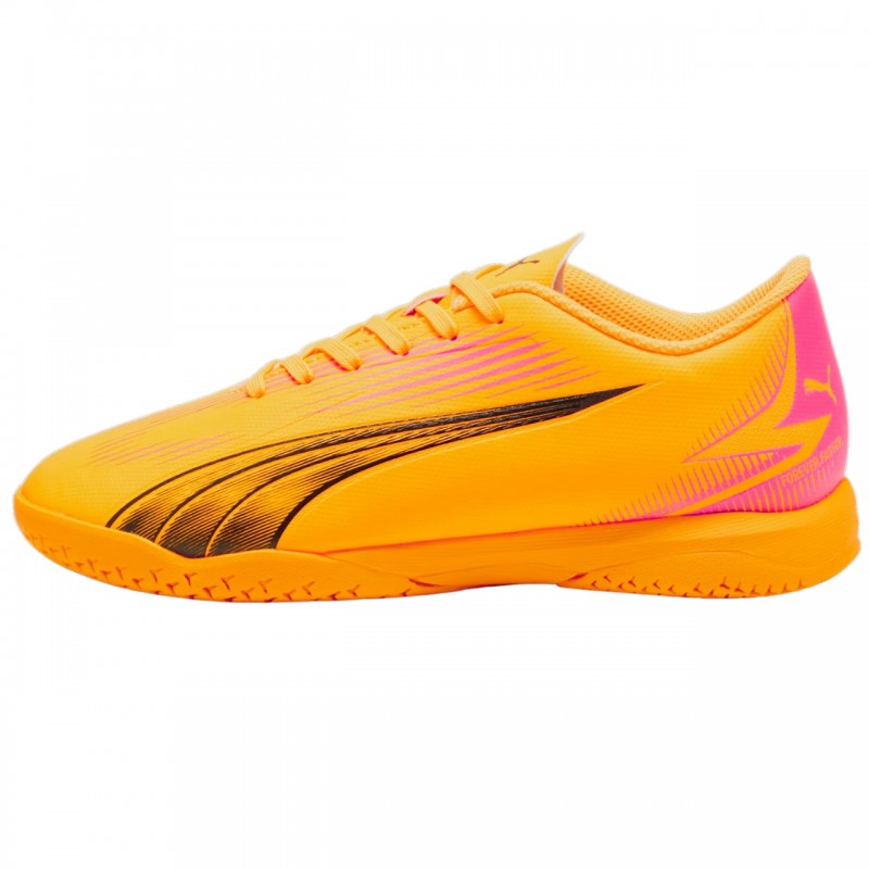 Buty piłkarskie młodzieżowe Puma Ultra Play IT żółte - 107780 03