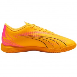 Buty piłkarskie młodzieżowe Puma Ultra Play IT żółte - 107780 03