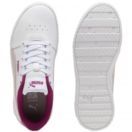 Buty młodzieżowe Puma Carina 2.0 Jr białe - 386185 19