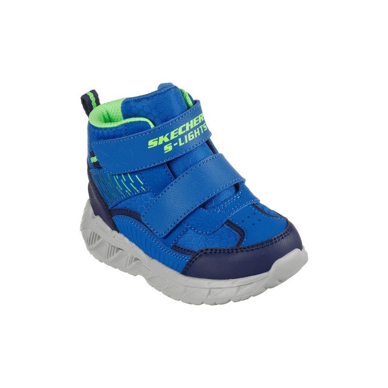 Buty dziecięce Skechers Magna-Lights - Frosty Fun niebieskie -