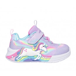 Buty dziecięce Skechers Unicorn Chaser lawendowe - 302298N LVMT