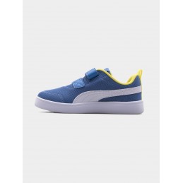 Buty młodzieżowe Puma Courtflex V2 Mesh V PS niebieskie -