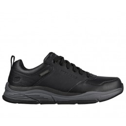 Buty męskie Skechers Benago - Hombre czarne - 210021 BKGY