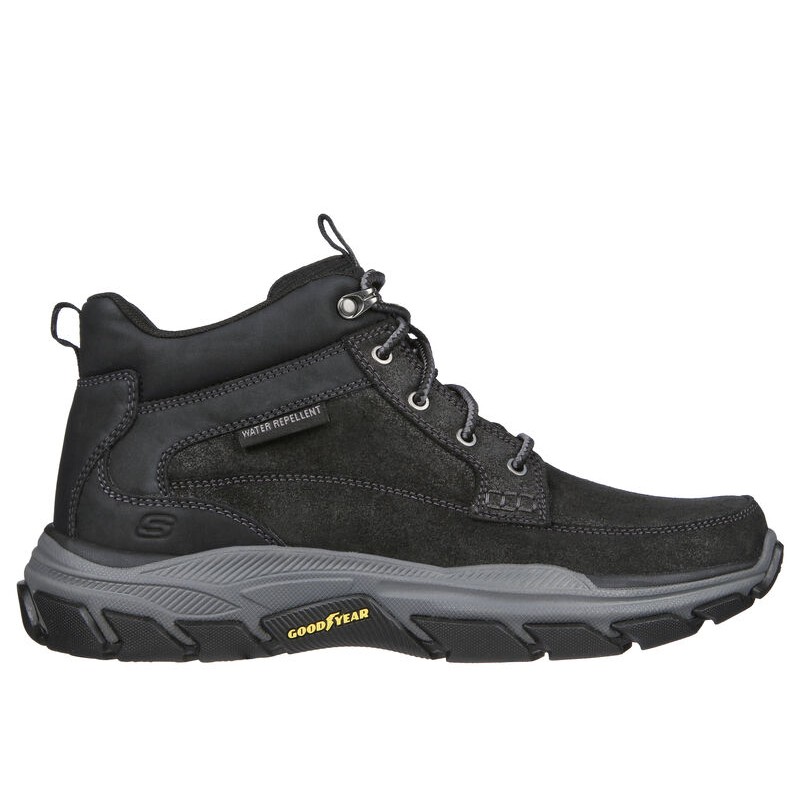 Buty męskie Skechers Respected - Boswell czarne - 204454 BLK